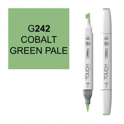 Маркер "Touch Brush" 242 светло-зеленый кобальт G242